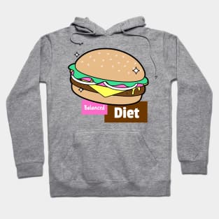 Balanced Diet Burger Hoodie